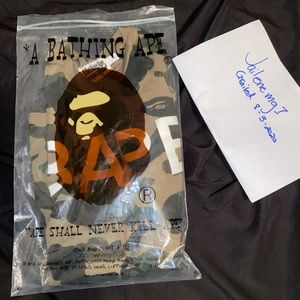 Bape 1st camo t-shirt